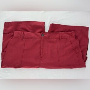 Men's Cargo Shorts in Burgundy